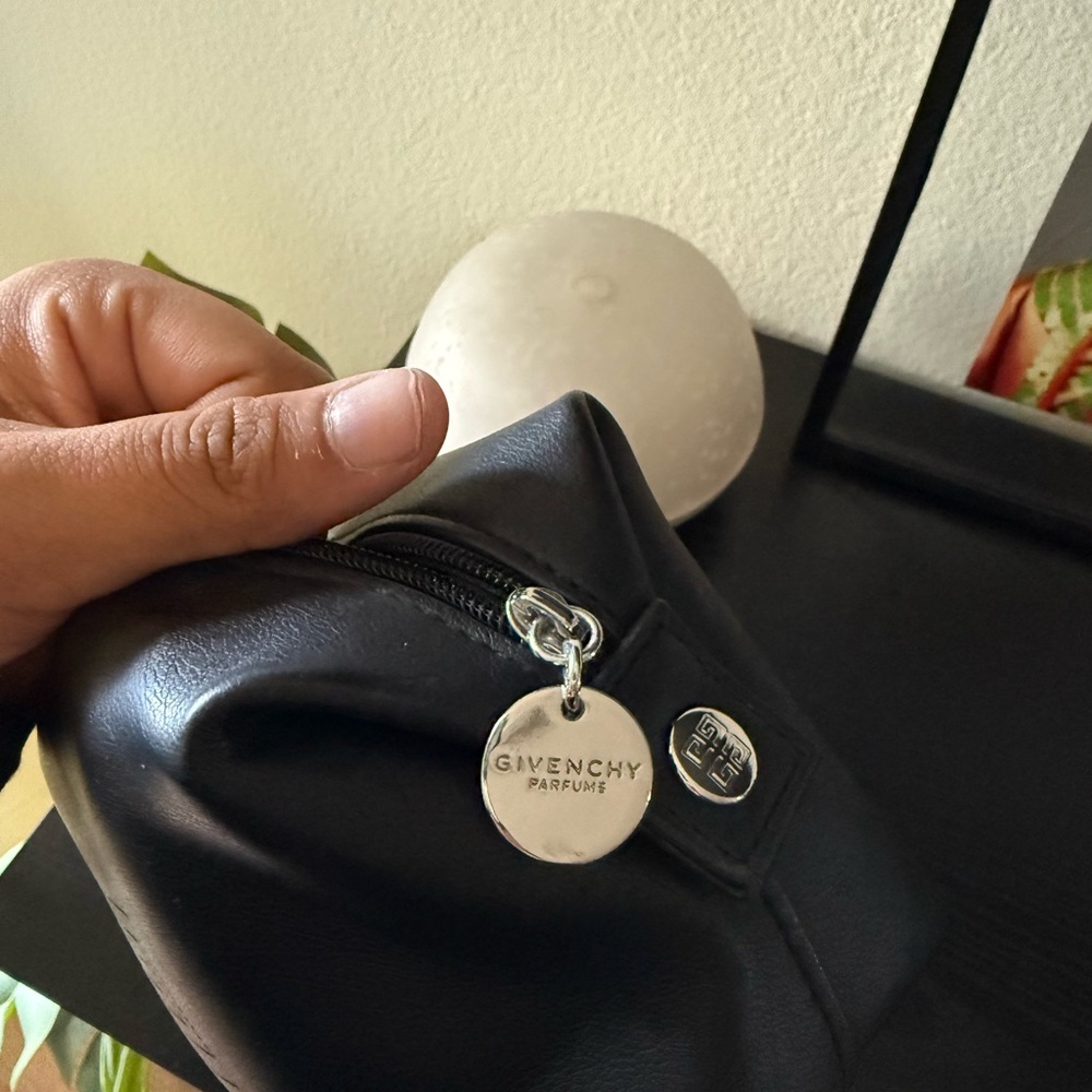 Givenchy Black Leather Pouch